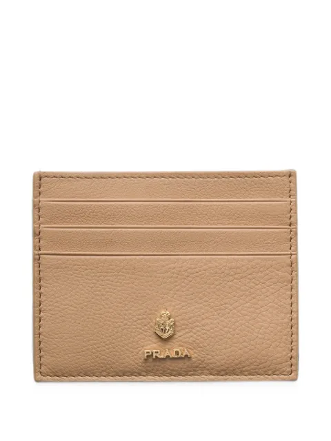 Prada leather card holder Neutrals 1MC0252ZSN