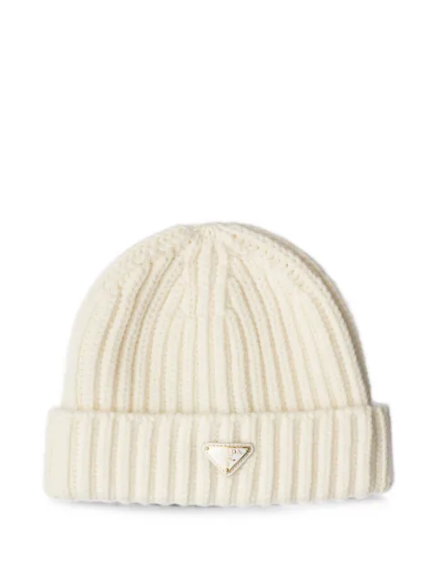 Prada wool beanie Neutrals 1HC3902DZL