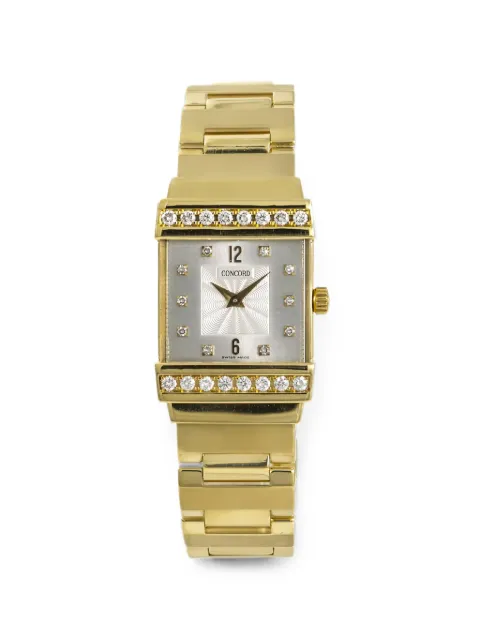 CONCORD Crystale diamond 21mm watch Grey 51C11431