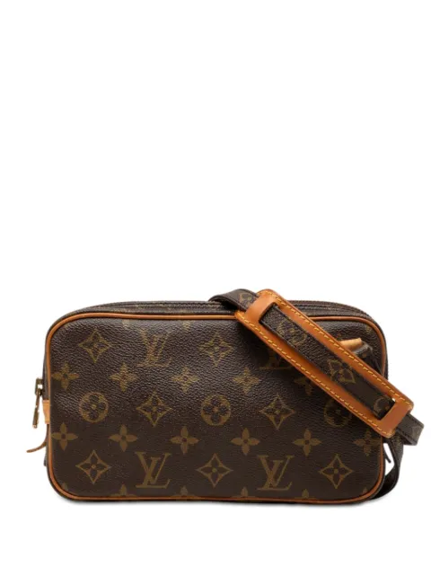 Louis Vuitton Pre-Owned 1990 Monogram Pochette Marly Bandouliere crossbody bag Brown OAIW6ASEB5CMTSM5