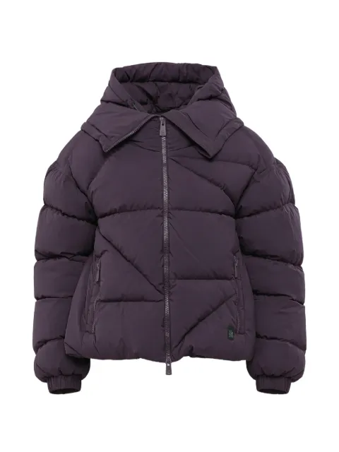 Bacon quilted hooded jacket Purple BACPIGIA438PURPLE