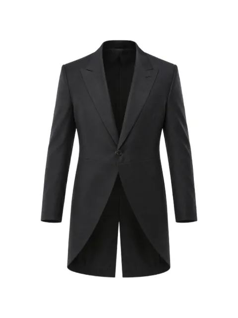 Corneliani Mantua peak-lapel jacket Black 7768910088158013
