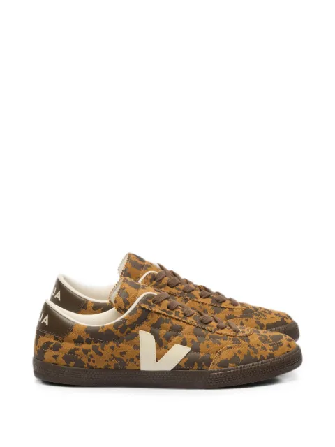 VEJA leopard-print low-top sneakers Brown FU0322310A