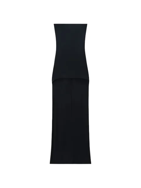 Alexander Wang strapless high-low asymmetric dress Black 1CC3266999