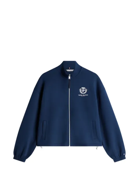 Tommy Hilfiger Crest zip-up sweatshirt Blue FWW0WW48732