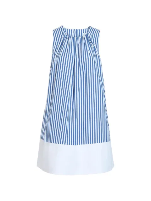 Tanya Taylor Hallie striped A-line mini dress White U26D316735