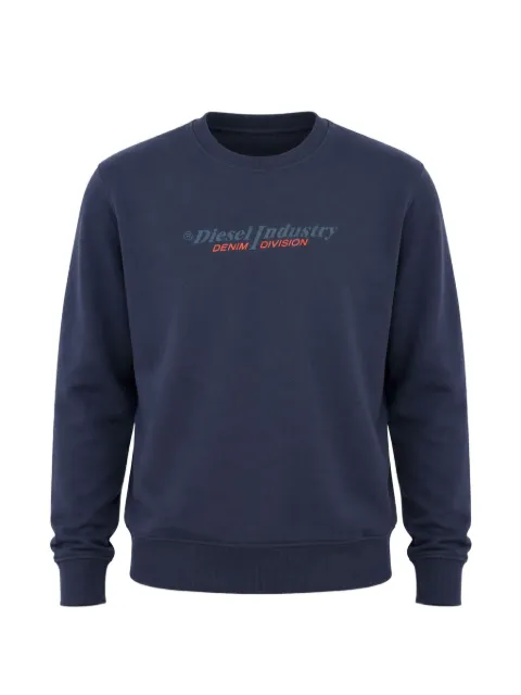 Diesel logo-print sweatshirt Blue A12733RIAJH8AT