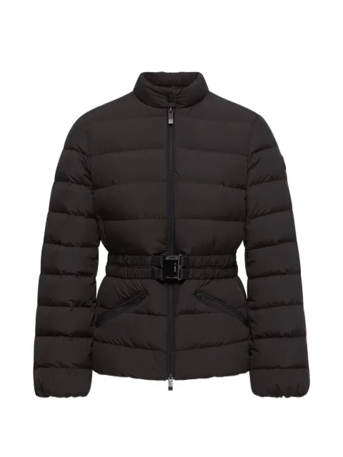 Moncler Esthetique quilted belted jacket Black L20931A00037599KJ