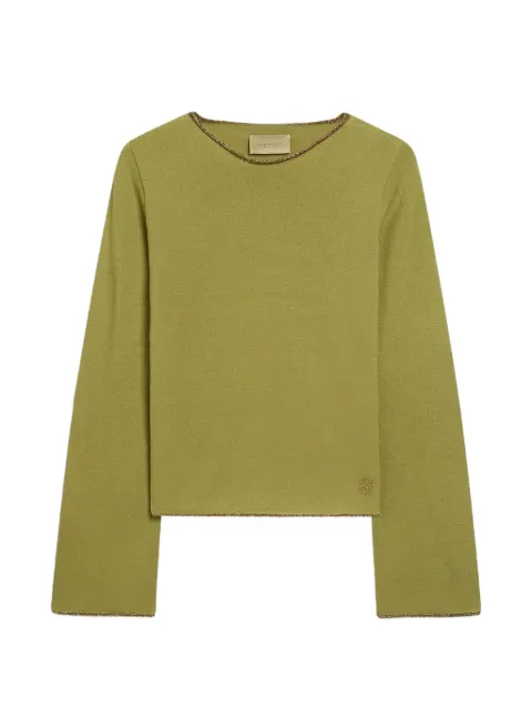MOMONÌ Klak Bis sweater Green 266MMOKN01726670MO