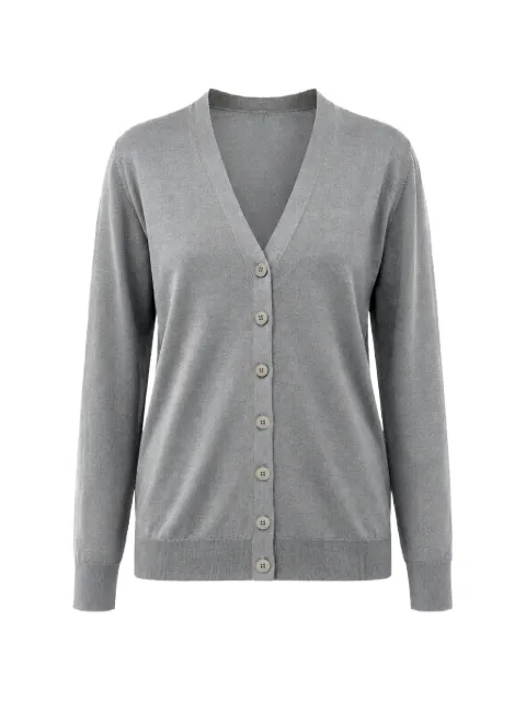 MRZ V-neck wool cardigan Grey 10901