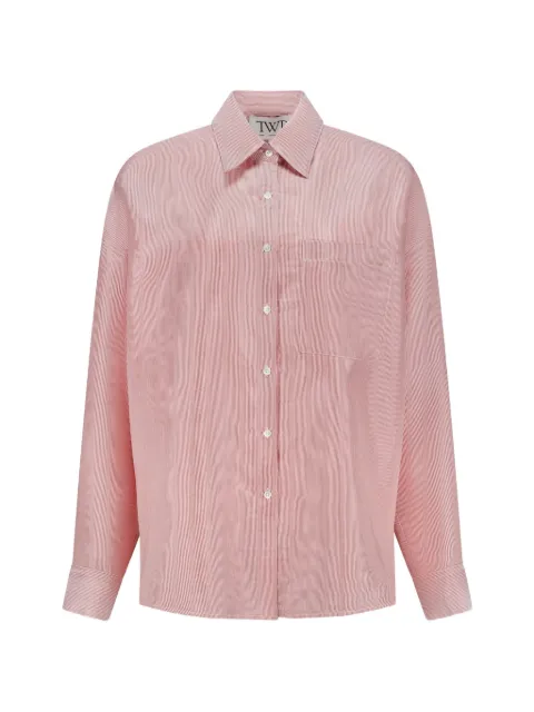 TWP striped shirt Red 55549W794