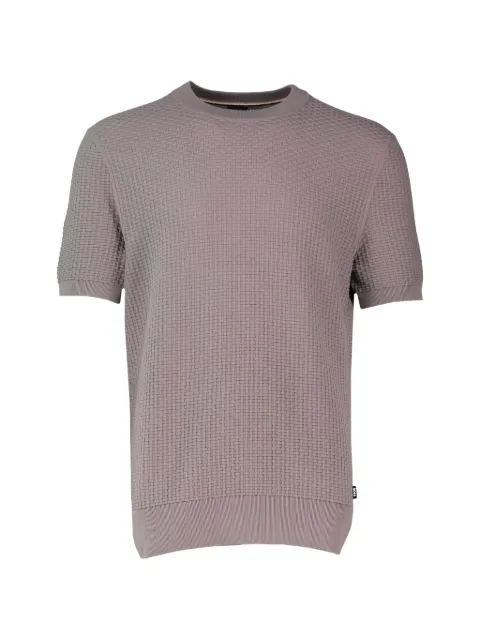 BOSS crew-neck T-shirt Purple 50560468