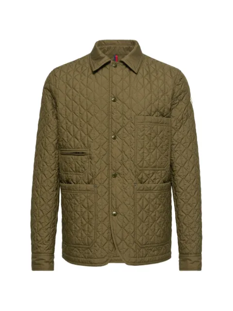 Moncler Theoline quilted shirt jacket Green L20911G00024N0556