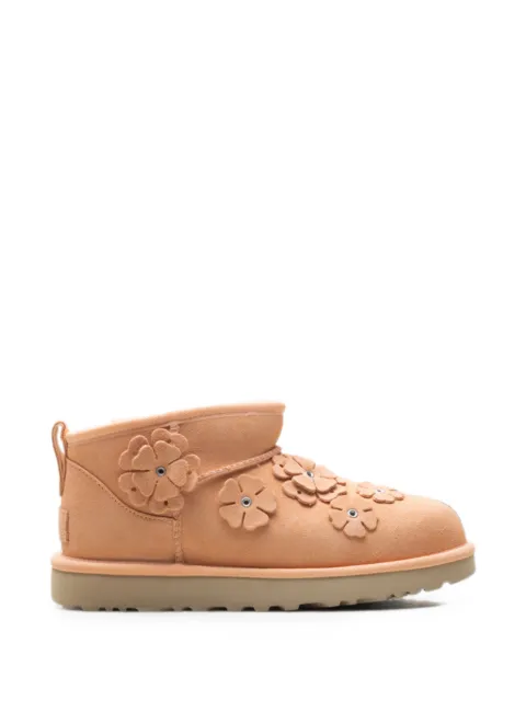 UGG Classic Ultra Mini Fleur ankle boots Orange 1180012TRF