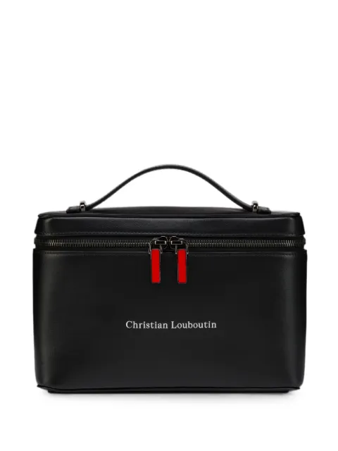Christian Louboutin Tactical logo-print leather cross body bag Black 3265072BK01