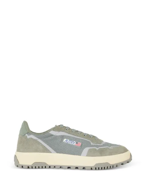 Autry Wildplace suede-panel sneakers Green LDLMAK02