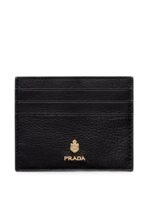 Prada leather card holder Black 1MC0252ZSN