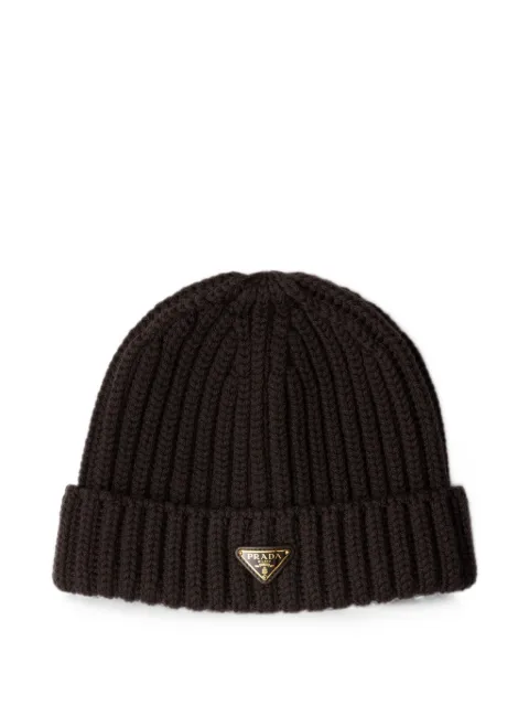 Prada wool beanie Brown 1HC3902DZL