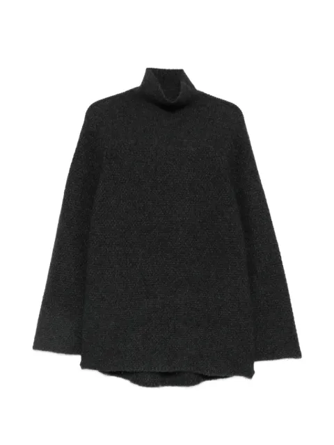 RUOHAN high-neck textured sweater Grey RE109AW26