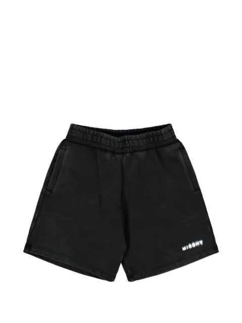 MISBHV Community logo-print track shorts Black 230M353