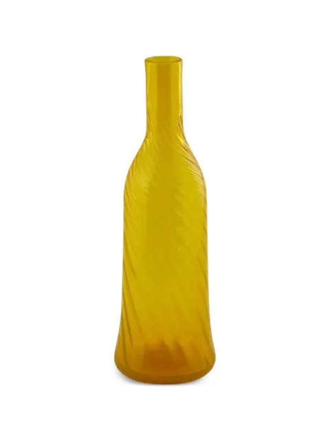 ENZO DE GASPERI ribbed bottle vase Yellow 17510907120