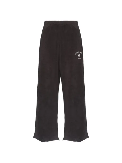 MM6 Maison Margiela brushed fleece cotton sweatpants Grey SH0KA0027M20259