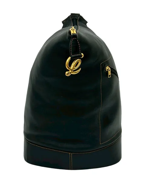 Loewe Pre-Owned 2000-2026 Leather Anton backpack Black 0LD6U2LAYT7RG8UQ