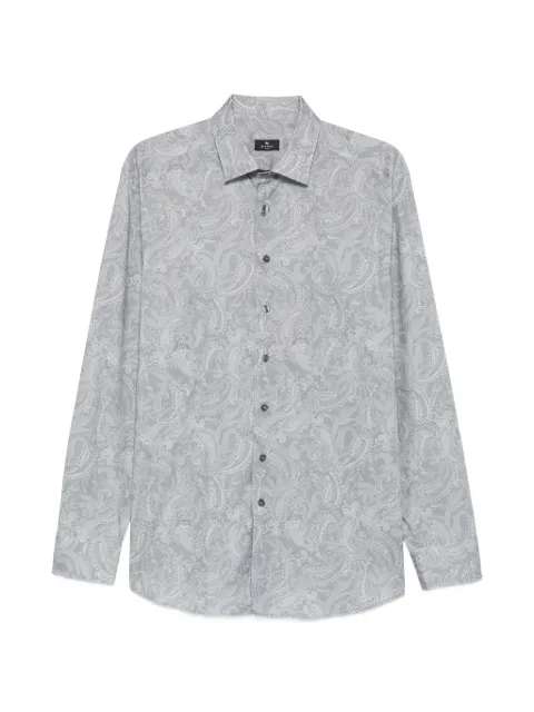 ETRO paisley-print long-sleeve shirt Grey MRIB000199SAE17