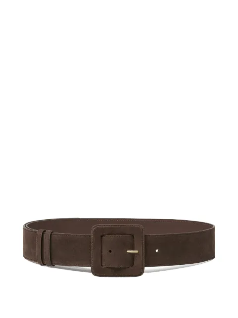 Fabiana Filippi suede square-buckle belt Brown AAD216A813M5290000