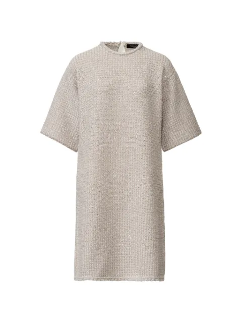 Fabiana Filippi sequin-embellished bouclé midi dress Grey ABD216F134M2570000