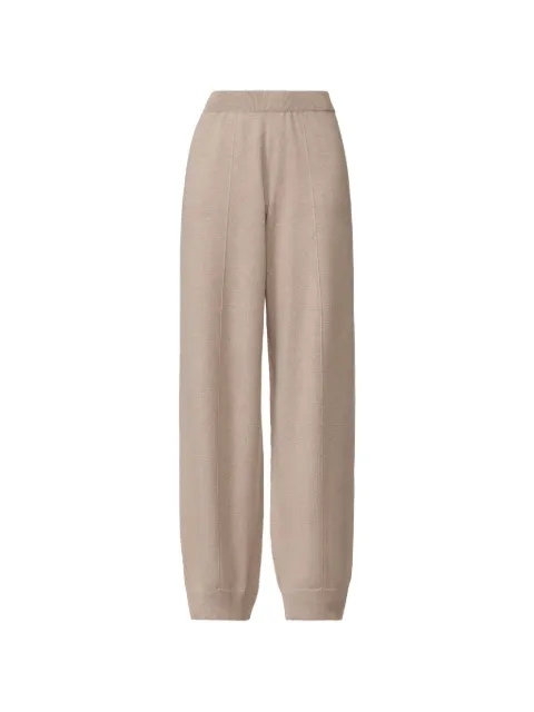 Fabiana Filippi seam-detail knit trousers Neutrals PAD216F336M281