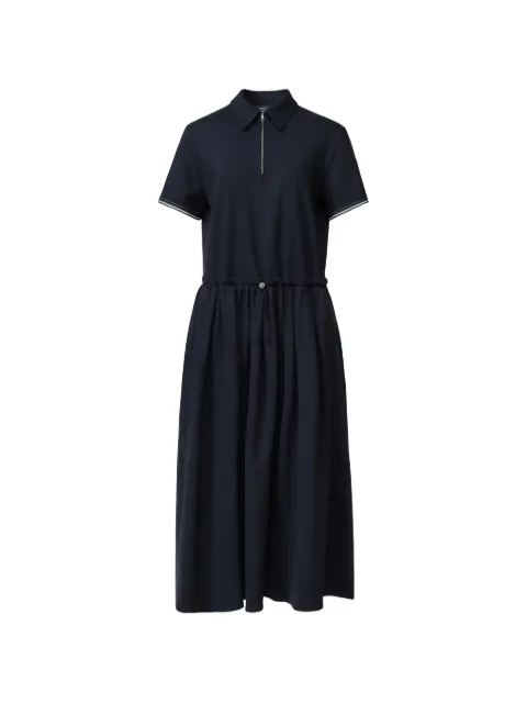 Fabiana Filippi drawstring-waist polo midi dress Blue ABD216F138M3100000