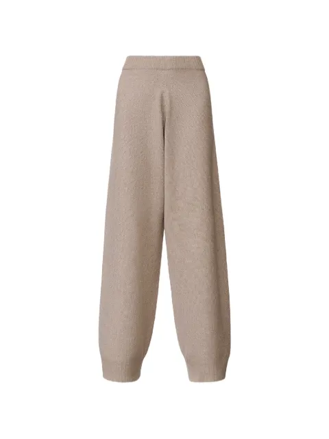 Fabiana Filippi knitted wide-leg trousers Brown PAD216F336M3330000