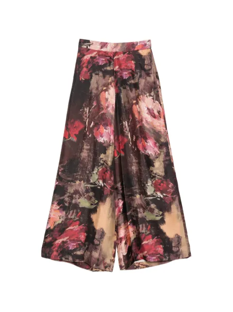 Antonio Marras floral-print palazzo pants Red MPNL489BX7BG