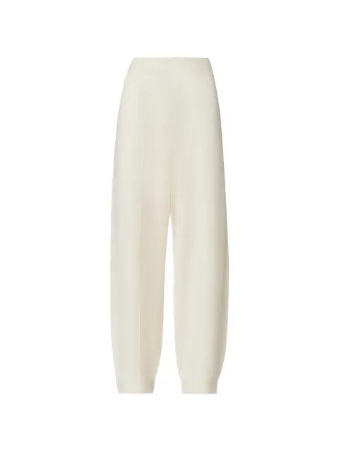 Fabiana Filippi seam-detail knit trousers White PAD216F336M2810000