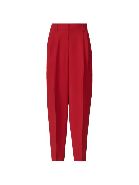 Fabiana Filippi pleated pressed-crease trousers Red PAD216F298M5220000