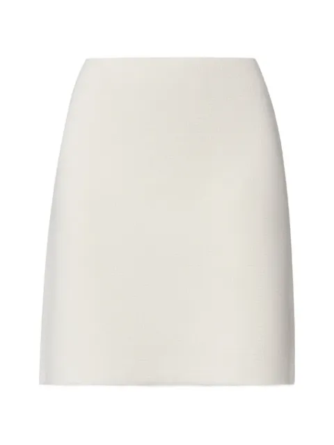 Fabiana Filippi fine-knit mini skirt White GND216F325D4620000