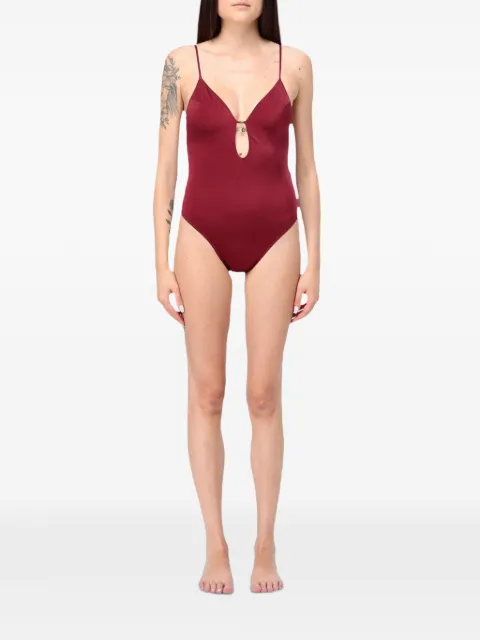 MC2 Saint Barth teardrop-cutout swimsuit Red CRC000108583L