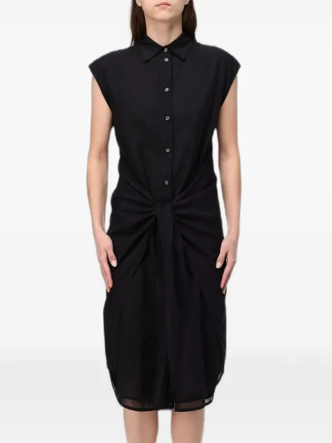 Tela knot-detail sleeveless midi dress Black 010307010569Y001