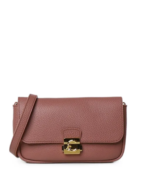 Coccinelle grainy leather shoulder bag Pink E5U4K520101