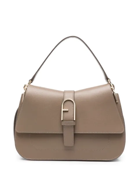 Furla buckle-detail shoulder bag Neutrals WB00996BX2045