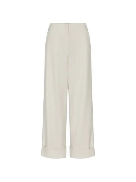 Armani Exchange turn-up cuff trousers White XW000660AF16