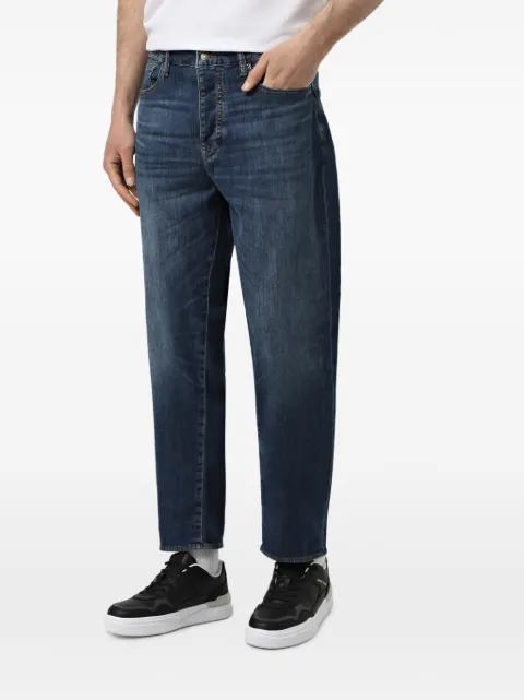 Armani Exchange faded-effect jeans Blue XM000072AF1