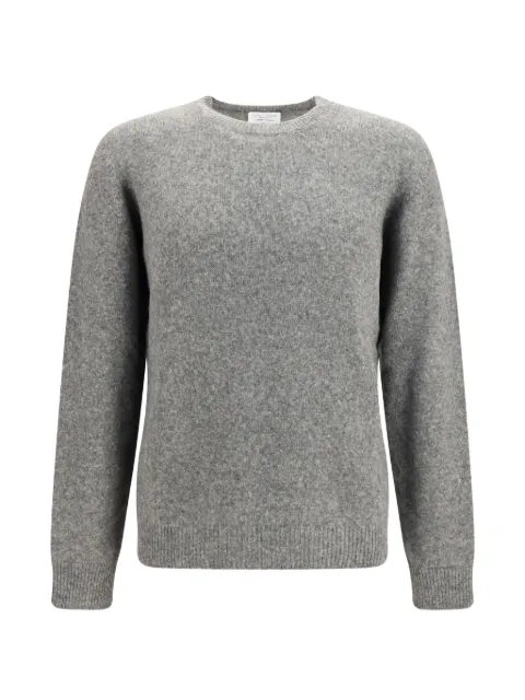 Roberto Collina ribbed-trim long-sleeve sweater Grey 263MYB40001