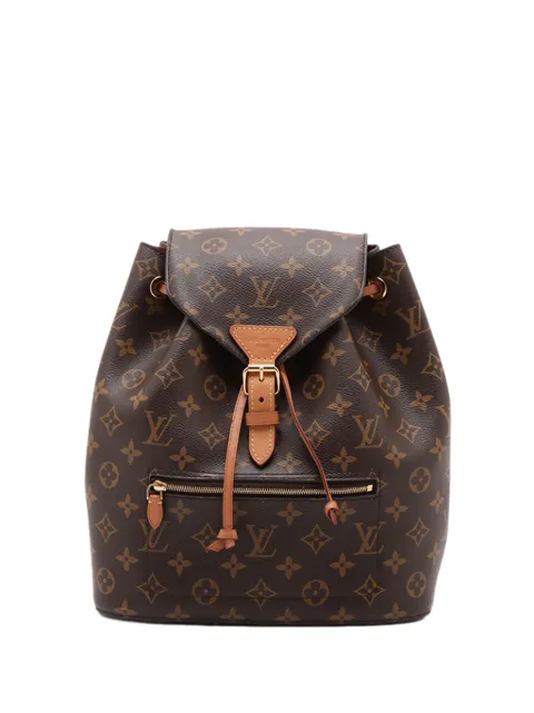 Louis Vuitton Pre-Owned 2018 Monogram Montsouris backpack Brown 48SWF9CM05TQDHBM