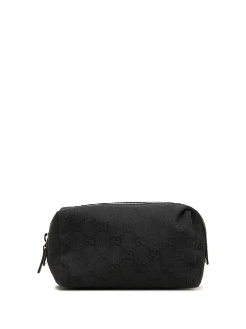Gucci Pre-Owned 2000-2015 GG Canvas Cosmetic pouch Black VYPHZGHOOZN7F42A