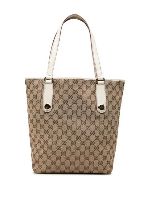 Gucci Pre-Owned 2000-2015 GG Canvas Charmy tote bag Neutrals BCS0LDQAD1WYY3KG