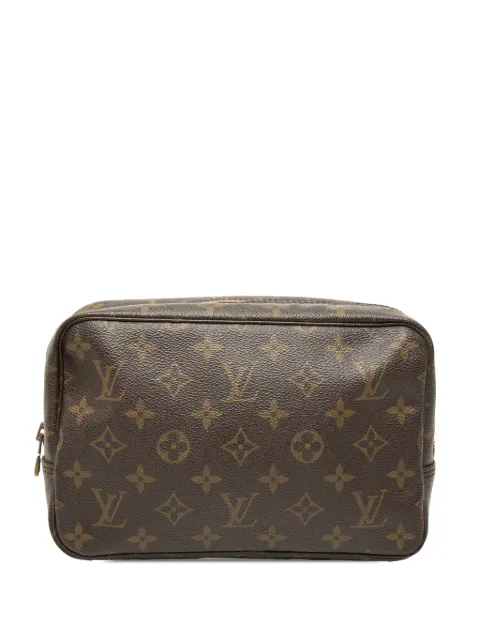 Louis Vuitton Pre-Owned 1991 Monogram Trousse Toilette 23 clutch bag Brown 3BCU36HNQFAAJWS4