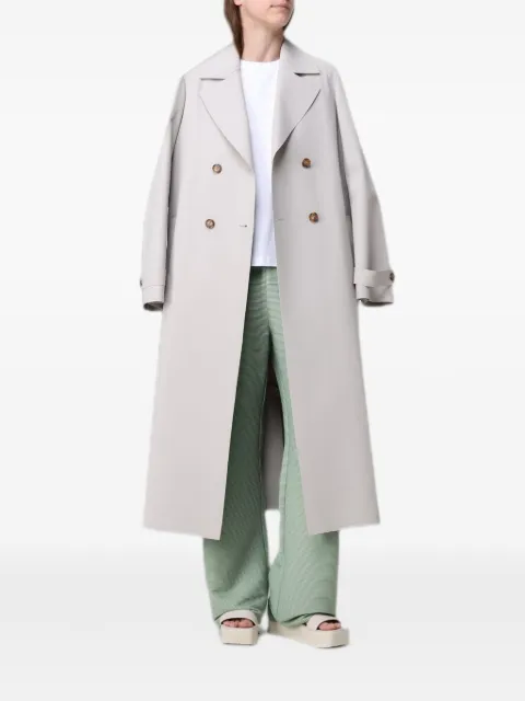 Max Mara double-breasted trench coat Neutrals 2616901027600