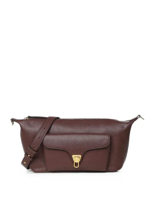 Coccinelle medium Beat Generation grainy leather shoulder bag Red E1TFK150101